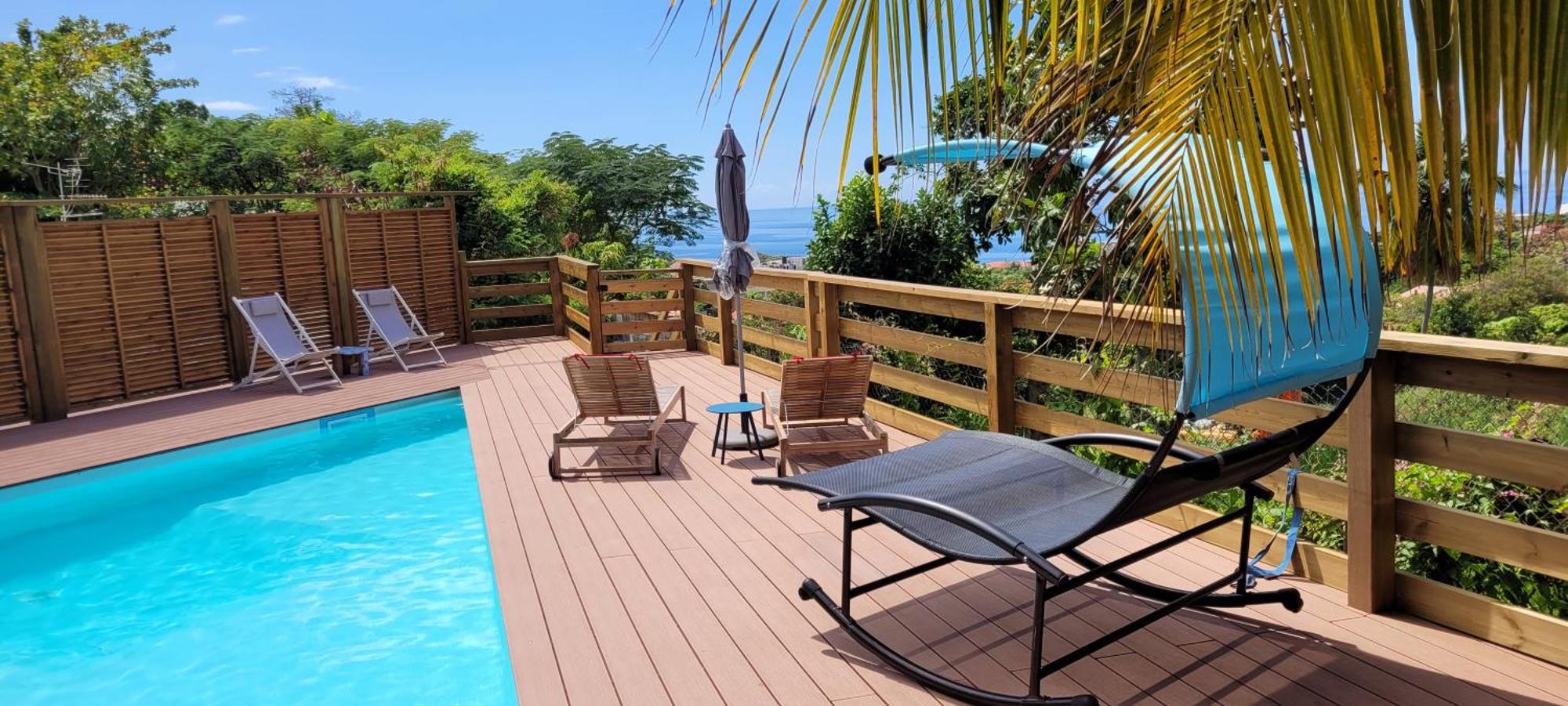 Logement Acces Piscine Basse Terre Bagian luar foto